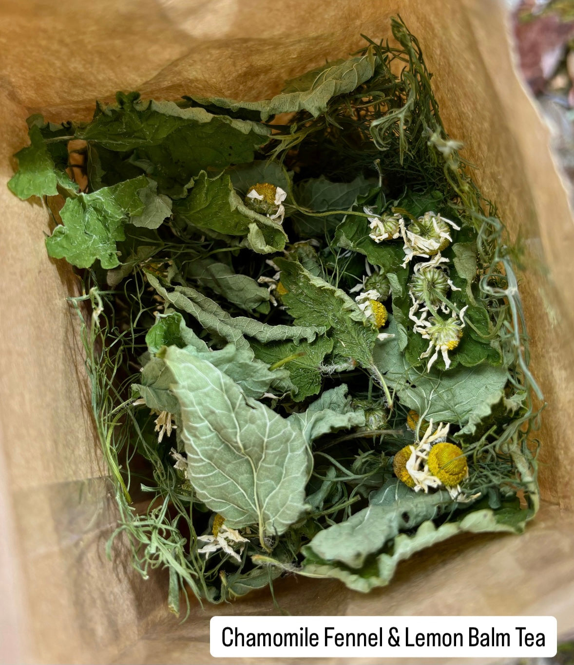 Chamomile Fennel & Lemon Balm Tea