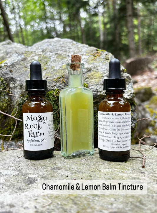 Chamomile & Lemon Balm Tincture