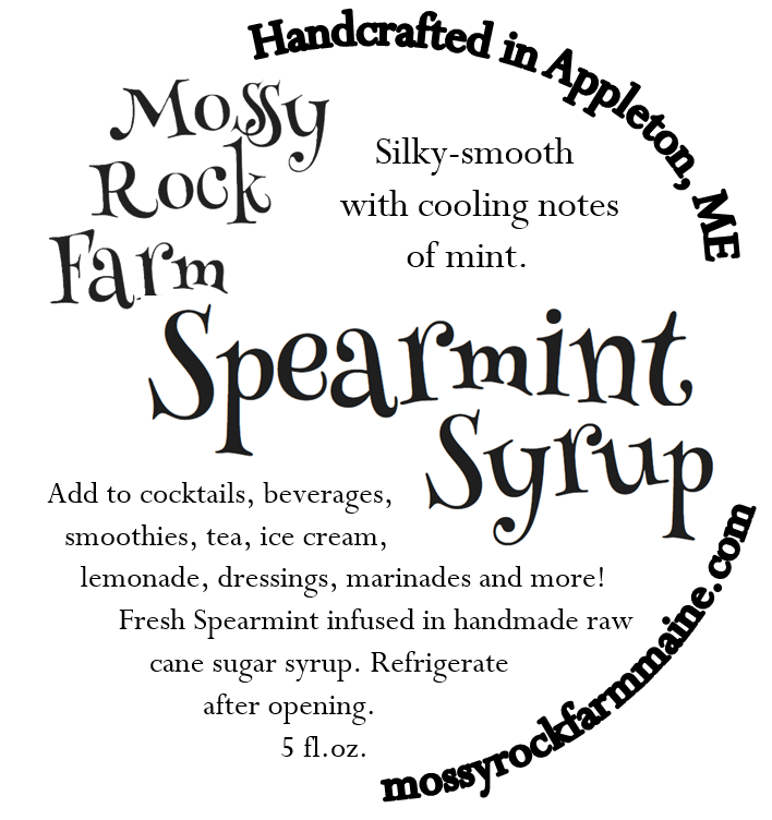 Spearmint Syrup