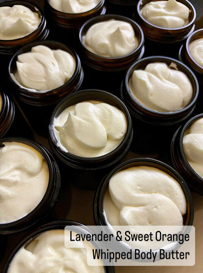 Lavender & Sweet Orange Whipped Body Butter