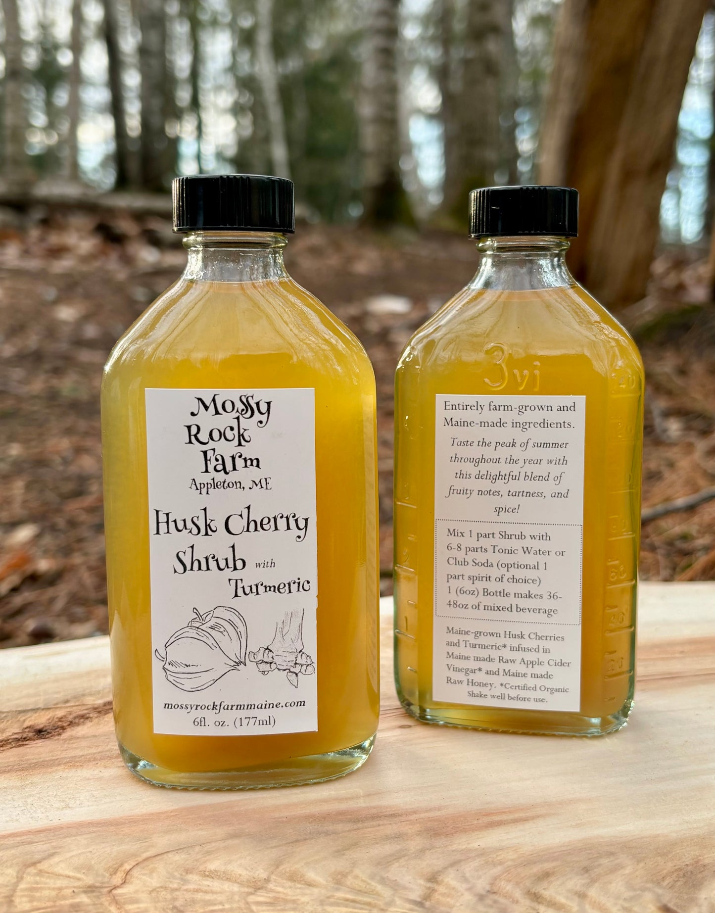 Husk Cherry & Turmeric Shrub